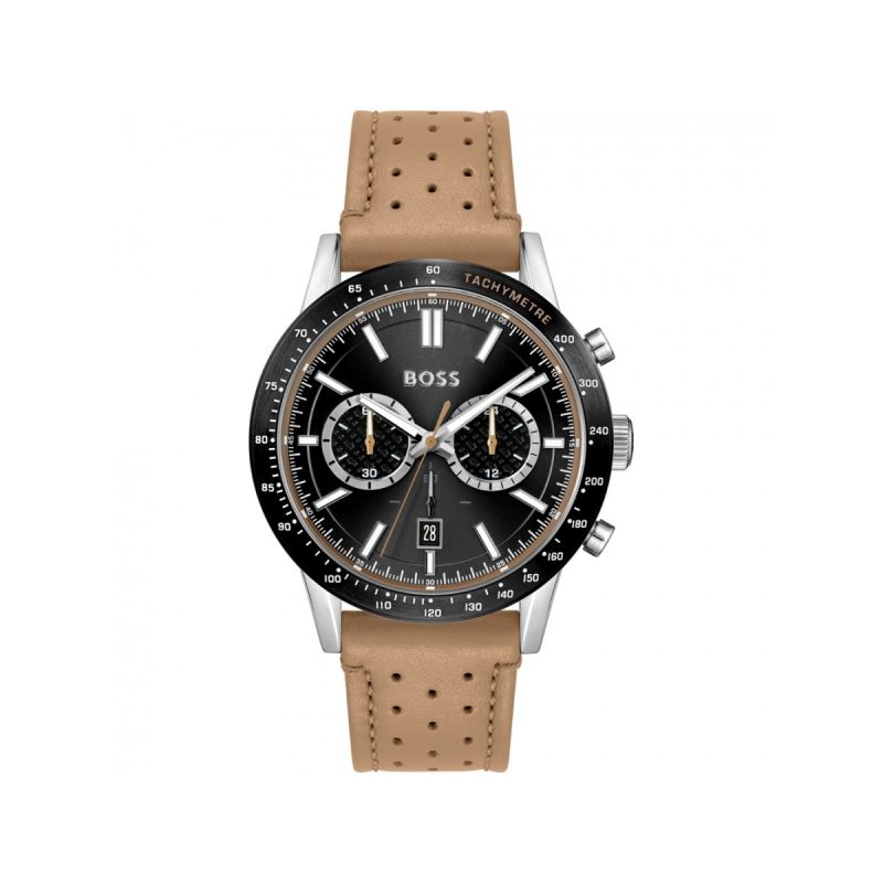 Hugo Boss Men's Volane Orange Rubber Chronograph Watch 1513964