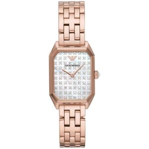 Emporio Armani AR11389 Two Hand Rose Gold Tone Women's Watch