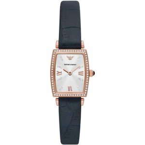Emporio Armani Gianni T-Bar Navy Strap Women's Watch AR11469