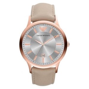 Emporio Armani Men's Watch 43mm Renato Grey Nude AR2464