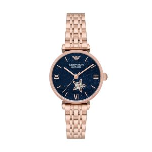 Emporio Armani AR60034 Automatic Rose Gold-Tone Stainless Steel Watch