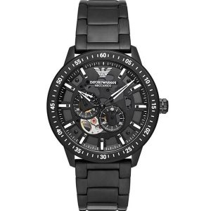 Emporio Armani Automatic Stainless Steel Black Men's Watch AR60054
