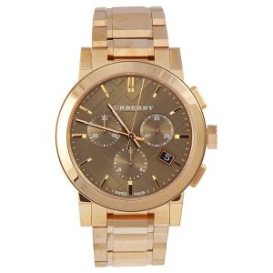 Burberry The City BU9754 Rose Gold Stainless Steel Unisex Watch