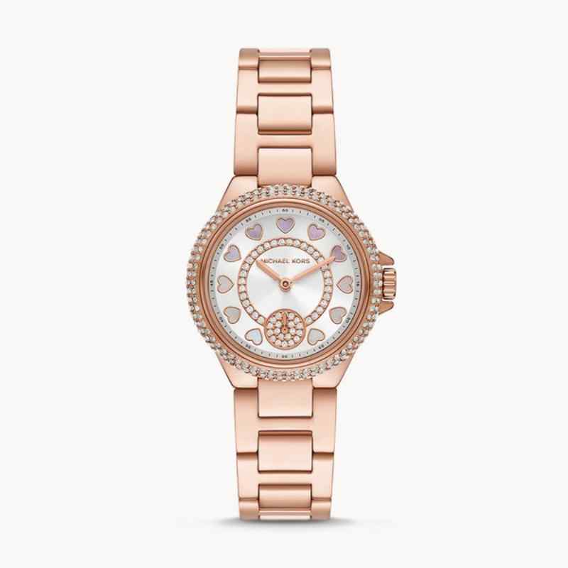 Michael Kors Camille Rose Gold Tone Stainless Steel Women's Watch MK4700