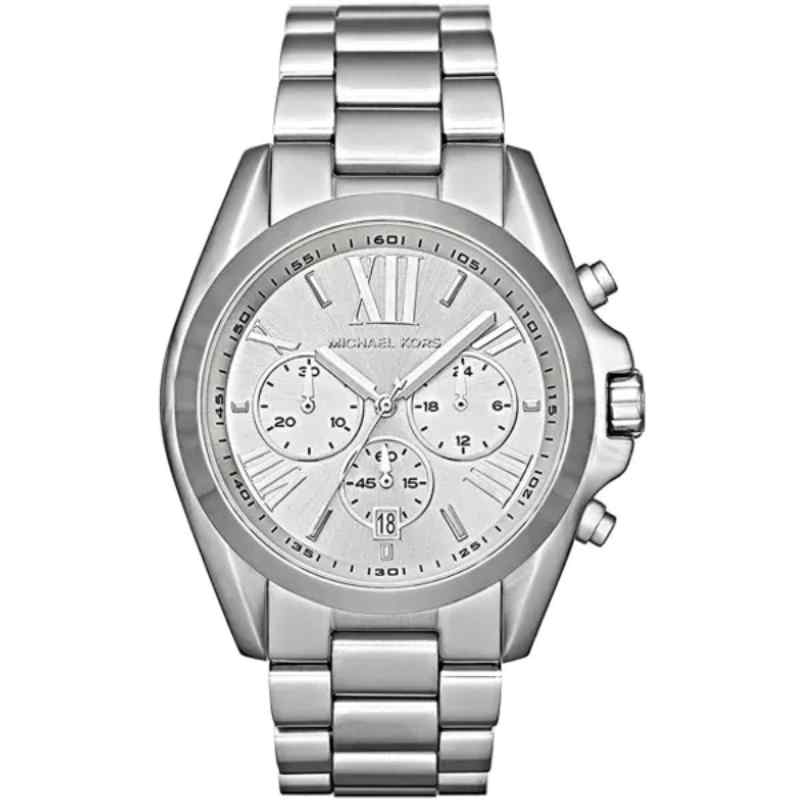 Michael Kors Bradshaw MK5535 Women's Chronograph Silver Stainless Steel Watch