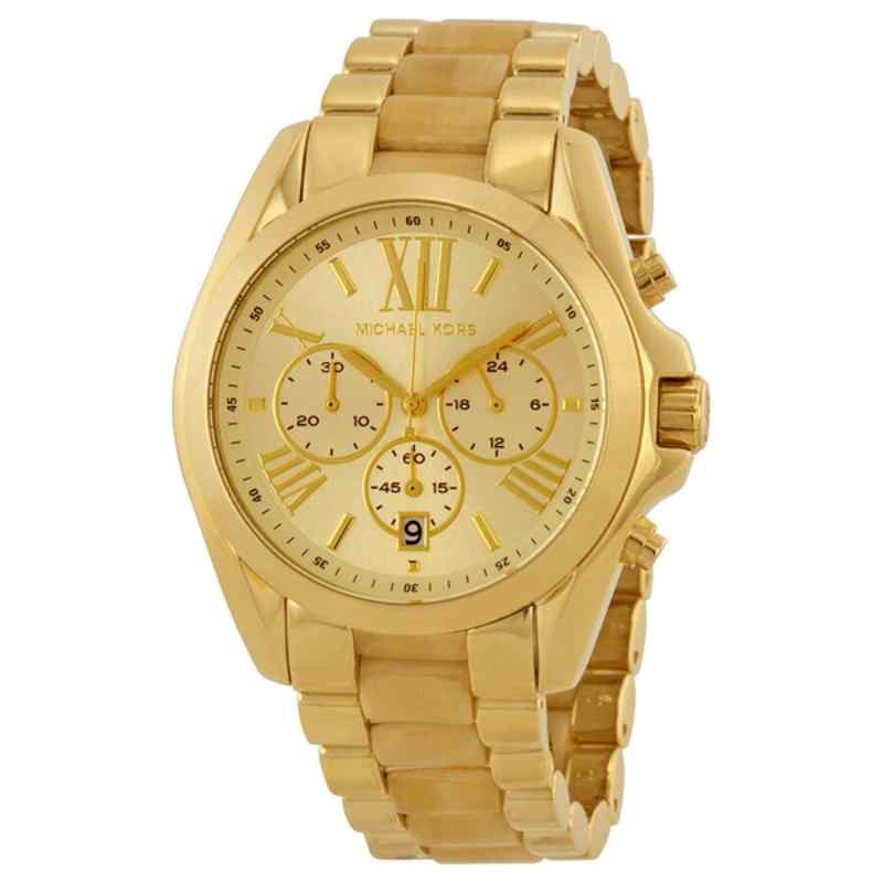 Michael Kors Bradshaw Chronograph Gold Tone Watch MK5722