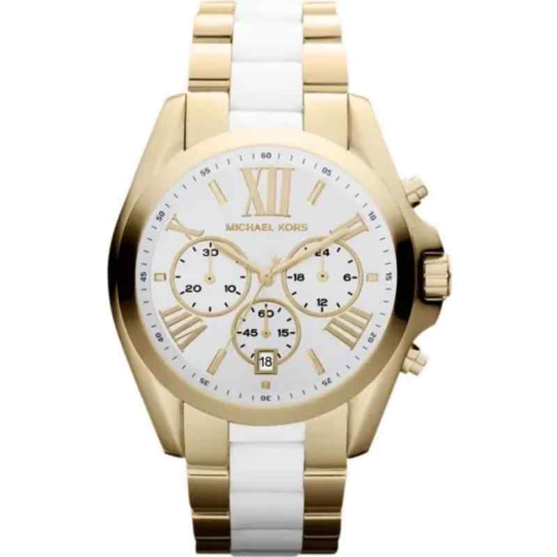 Michael Kors MK5743 Women's Gold Tone Stainless Steel Chronograph Watch