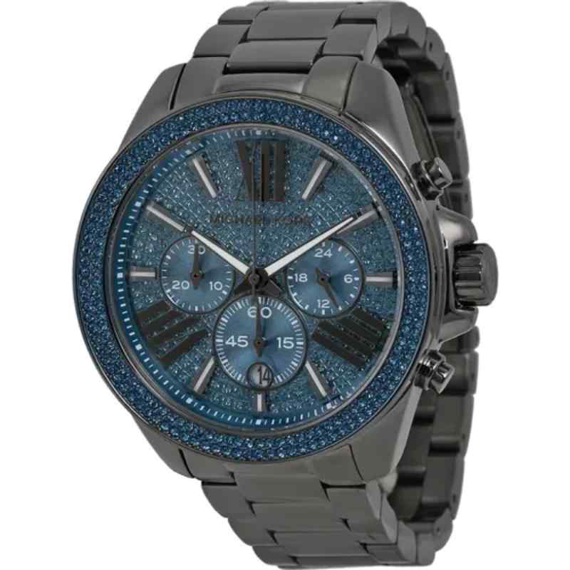 Michael Kors MK6097 Women's Chronograph Watch Blue/Grey Stainless Steel