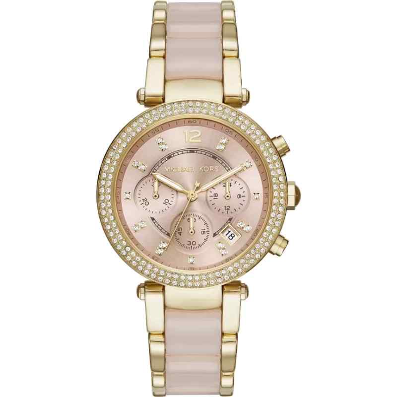 Michael Kors MK6833 Gold Toned Parker Two Tone Women's Watch