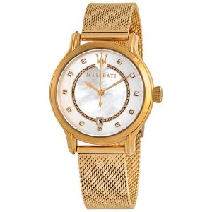 Maserati Epoca Diamond Mother-of-Pearl Dial Women's Watch