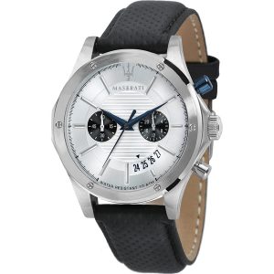Maserati Circuito Men's Silver-Tone Stainless Steel Chronograph Watch R8871627005