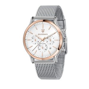 Maserati Epoca Men's Rose Gold & Silver-Tone Watch R8873618009