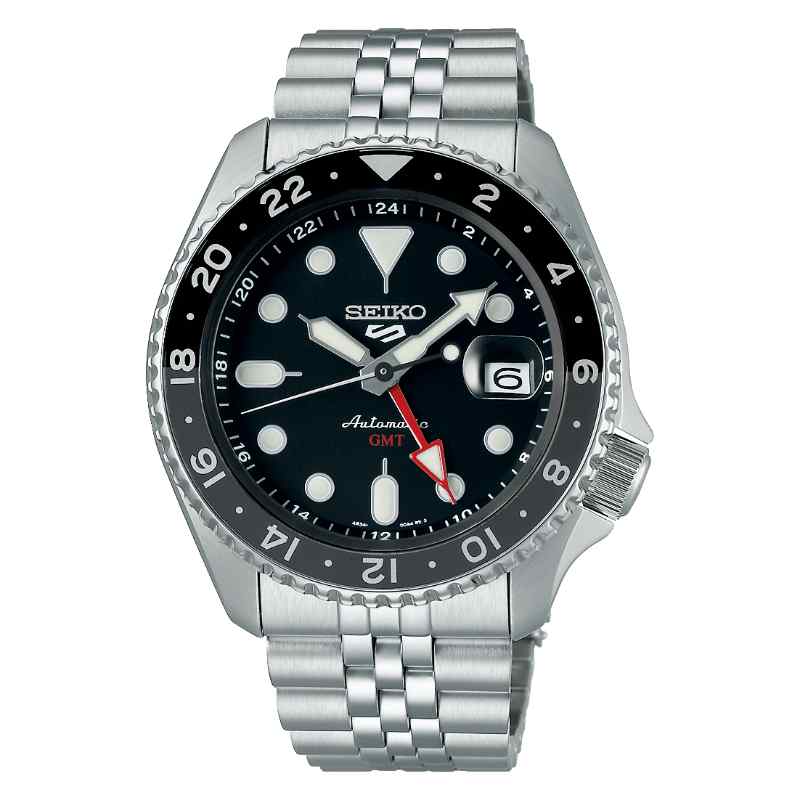 Seiko 5 Sports ‘Black Grape’ GMT SKX Re-Interpretation Men's Watch