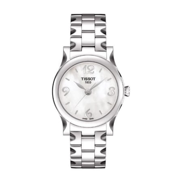 Tissot T-Classic Stylis-T Women's Watch (28mm) - Silver/Mother-of-Pearl