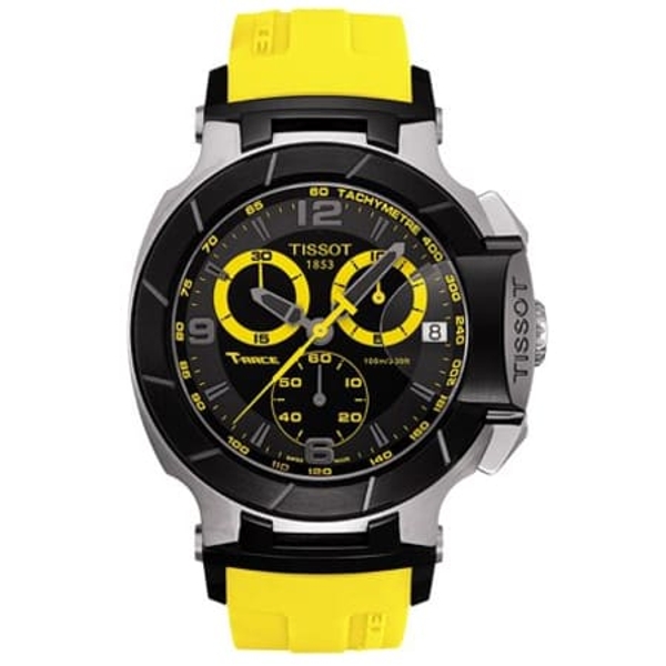 Tissot T-Race Chronograph Yellow Men's Watch T048.417.27.057.03