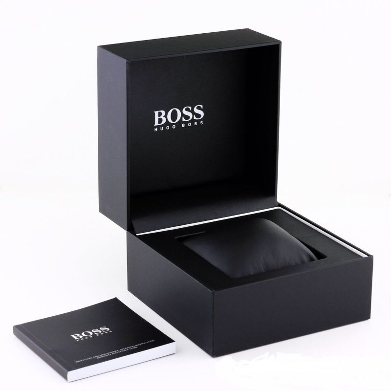Hugo Boss Men's Orange Rubber Chronograph Volane Watch 1513957 - Image 2