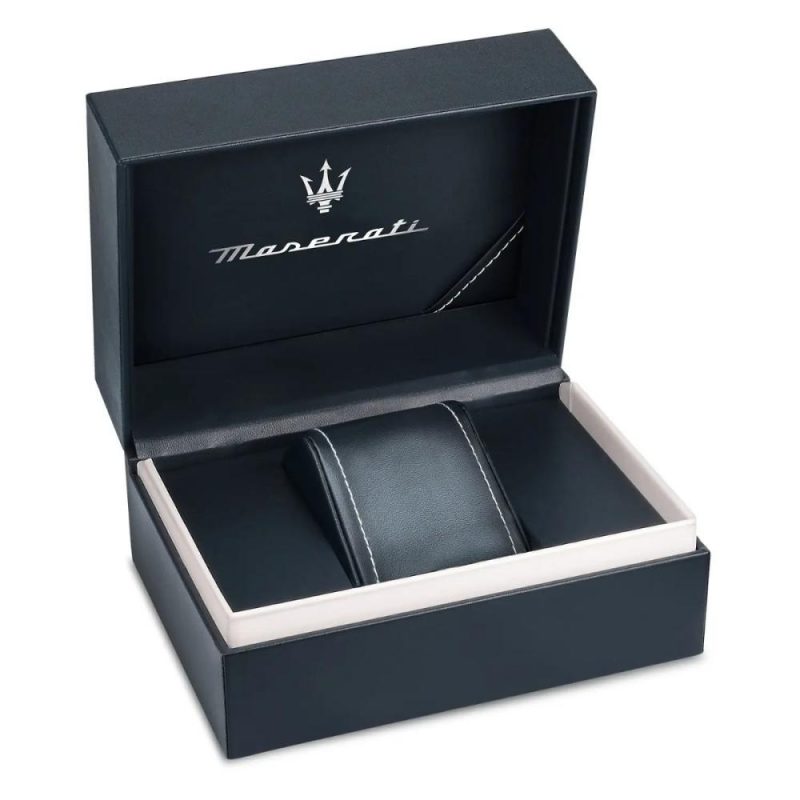 Maserati Potenza R8821108001 Men's Automatic Black Skeleton Dial Watch - Image 2