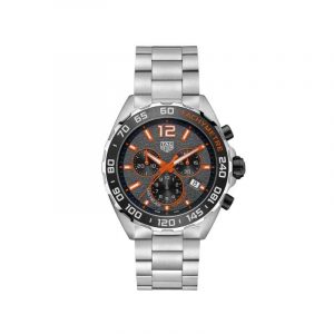 Tag Heuer Formula 1 Quartz Chronograph 43mm Grey & Red Men's Watch CAZ101AH.BA0842