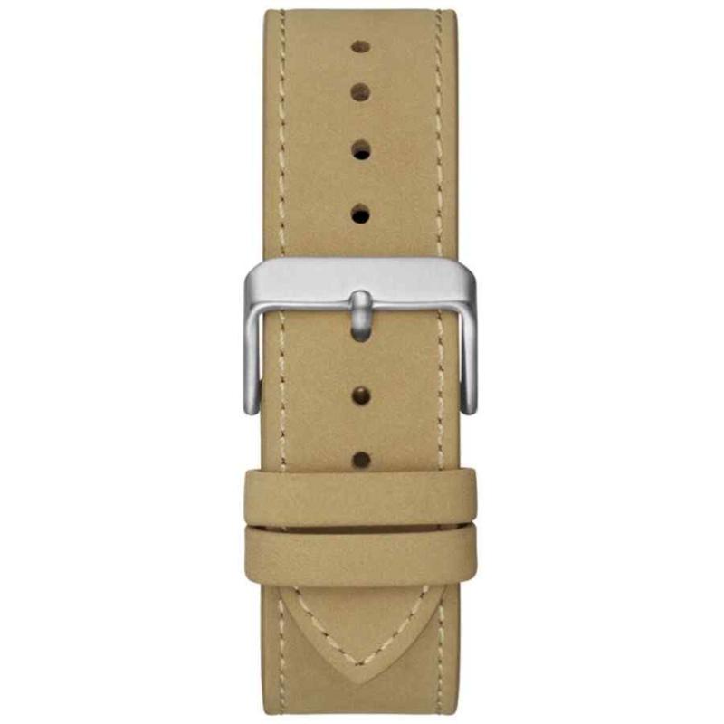 Guess Continental Men's Multifunction Watch - 44mm Black Dial & Brown Leather Strap GW0262G1 - Image 3