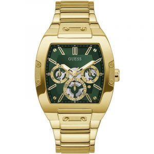 Guess Phoenix Multifunction Men's Watch - 43mm Two-Tone & Green Dial GW0456G3