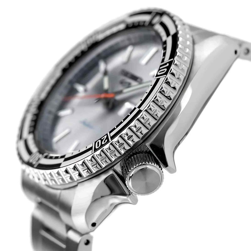 Seiko 5 Sports Automatic Silver Dial Stainless Steel Men’s Watch SRPK09K1 - Image 2