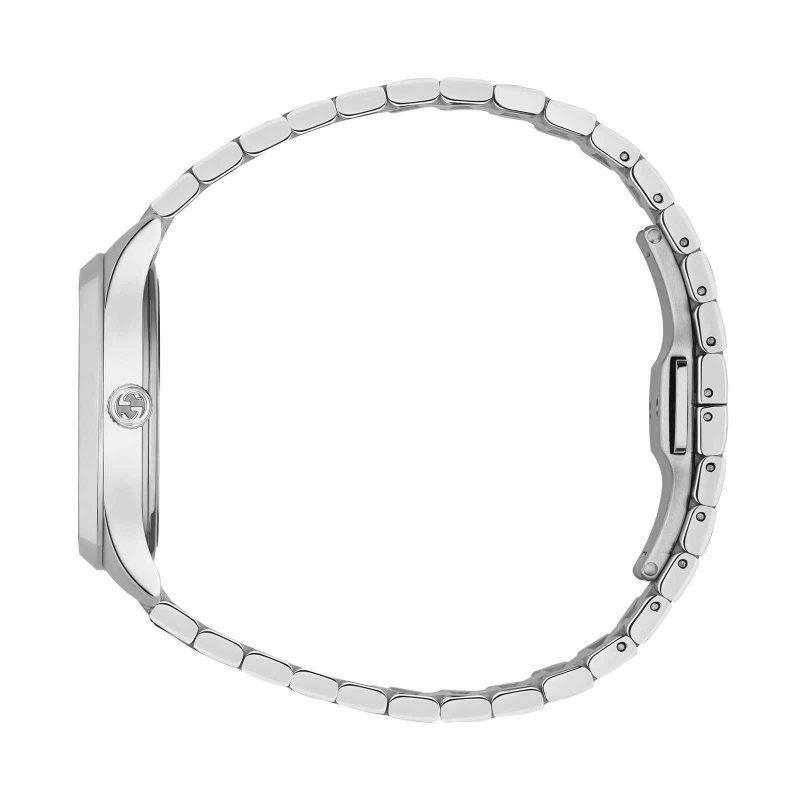 Gucci G-Timeless Ladies Turquoise Bee Watch - 29mm Stainless Steel & Bracelet YA1265044 - Image 2