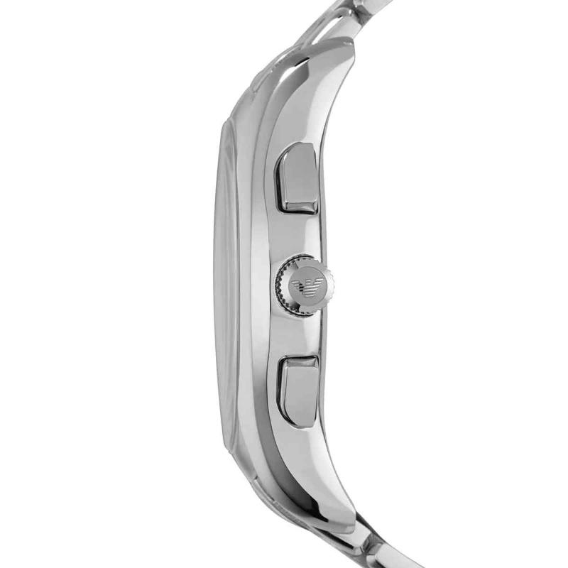 Emporio Armani Men's Chronograph Watch - AR1702 Silver Dial & Stainless Steel Bracelet - Image 2